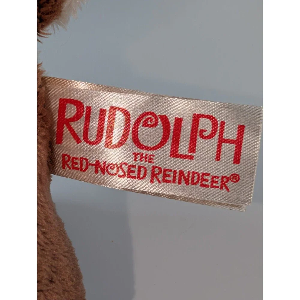 Rudolph Red Nosed Reindeer Plush Dan Dee Vintage Christmas Stuffed Animal
